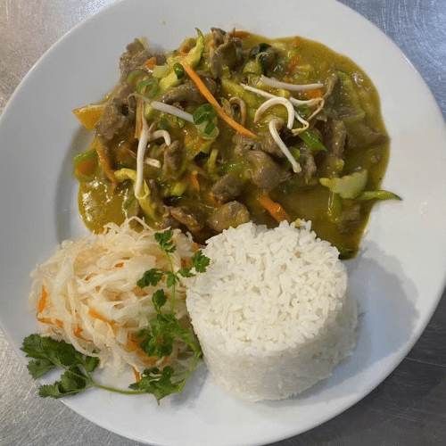 Wołowina w sosie curry