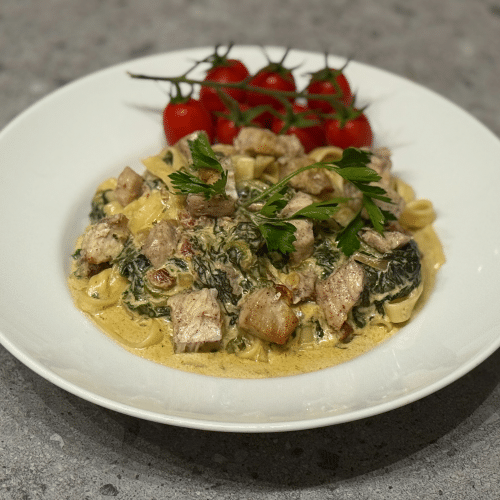 Tagliatelle z kurczakiem