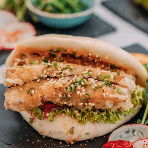 Bao z tofu w tempurze 1 szt.