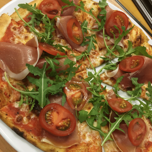 Pizza Crudo