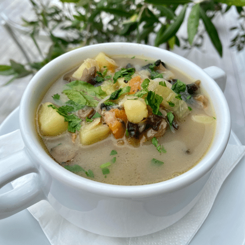 Zupa pieczarkowa