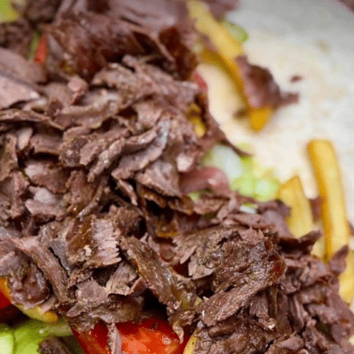 Tortilla kraft z frytkami