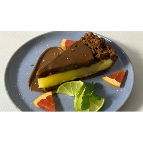 Tarta Gruszkowa z Polewą Czekoladową