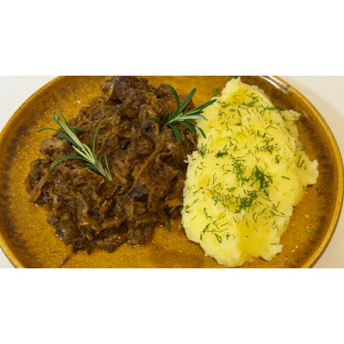 Bigos z Puree Ziemniaczanym