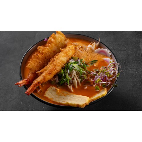Tonkotsu TomYum Ramen Krewetka Panko