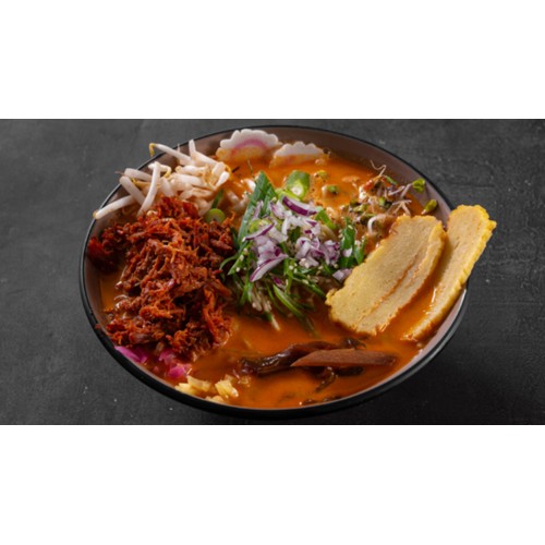 Tantanmen Ramen szarpane Chashu
