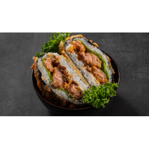 Sushi Burger Chrupiący łosoś