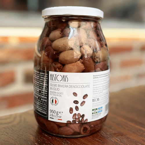 Oliwki z Riviery w oliwie z oliwek bez pestek 950g