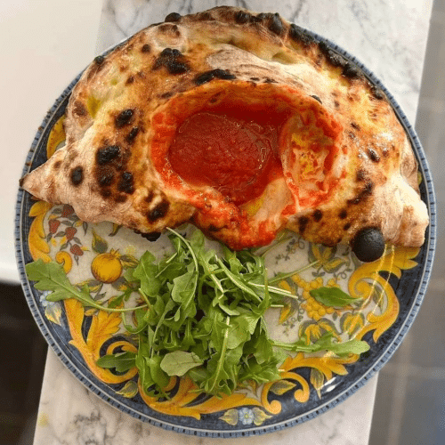 Pizza Vesuvio Vegetariano (zawijana)