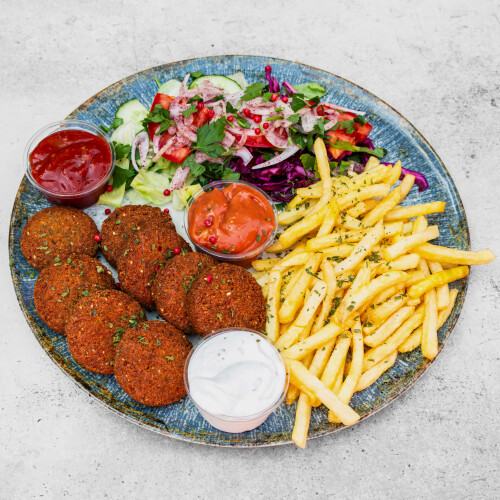 Talerz Falafel - 8 szt. falafeli