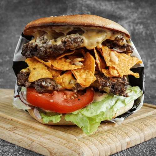 Burger Nachos