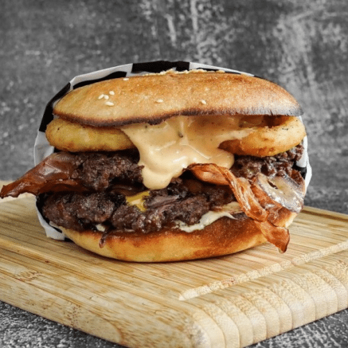 Burger Onion De Lux