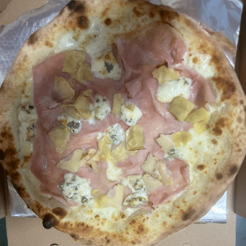 Pizza Prosciutto Bianco