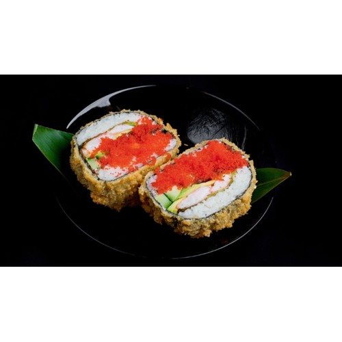 Sushi burger z krewetką gotowaną