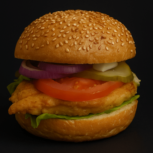 Burger z kurczakiem