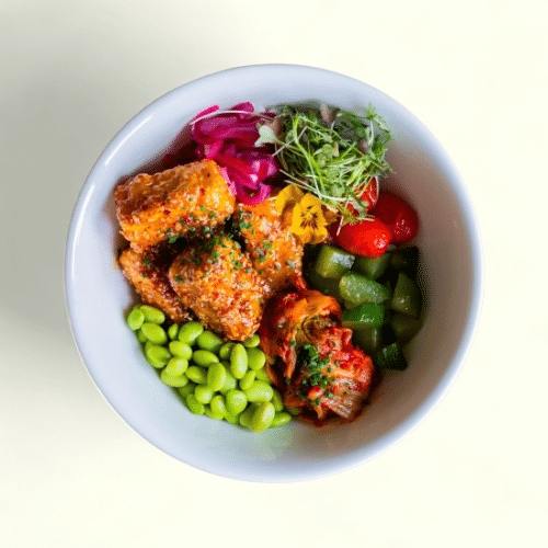 Korean tofu bowl (V)