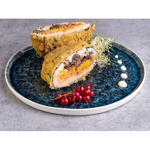 Sushi Burger z marynowaną wołowiną 