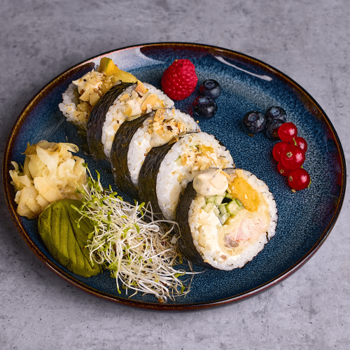 Futomaki Sake Tempura