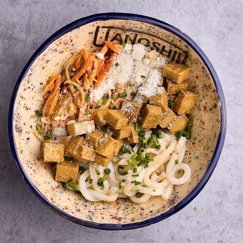 Udon z smażonym tofu