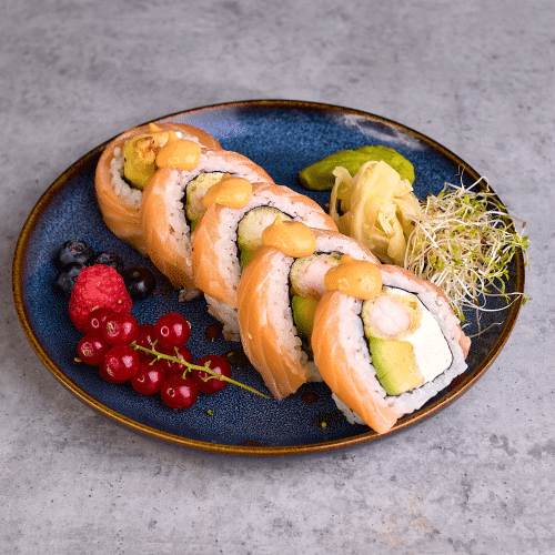 Uramaki Salmon Ebi