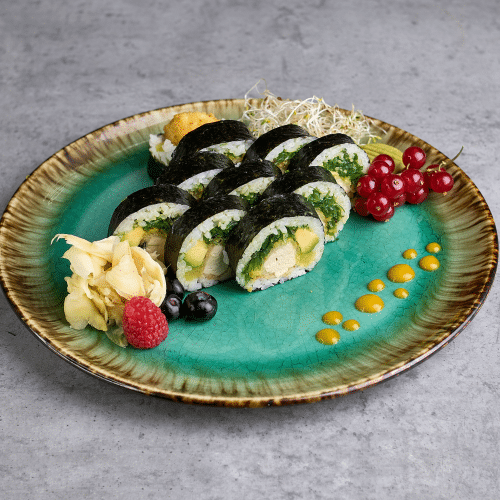 Wakame Snack Roll (potrawa wegańska)