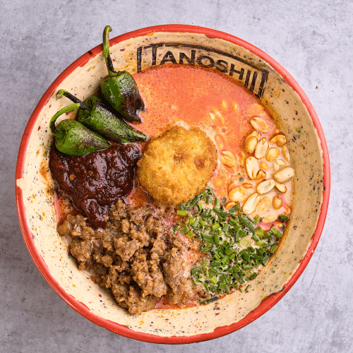 Wegan Tantanmen Ramen (potrawa ostra)