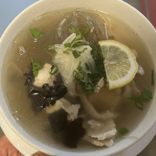 Zupa mien (makaron sojowy)