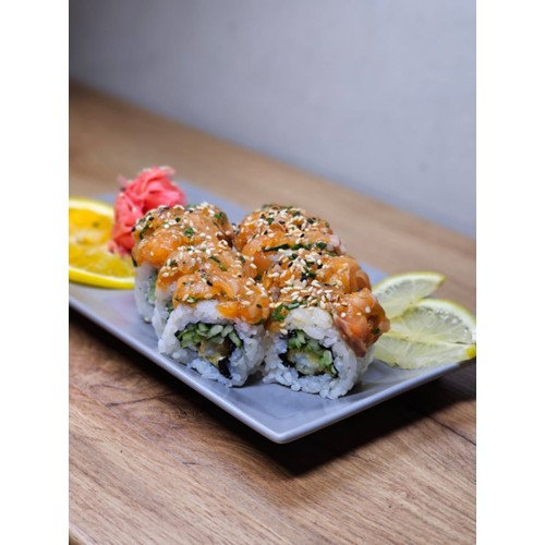 California HI SUSHI  krewetkaW TEMPURZE, SEREK PHILADELPHIA, OGÓ