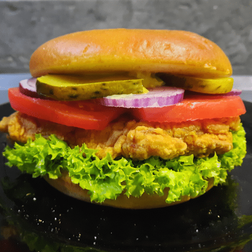 Burger kurczak