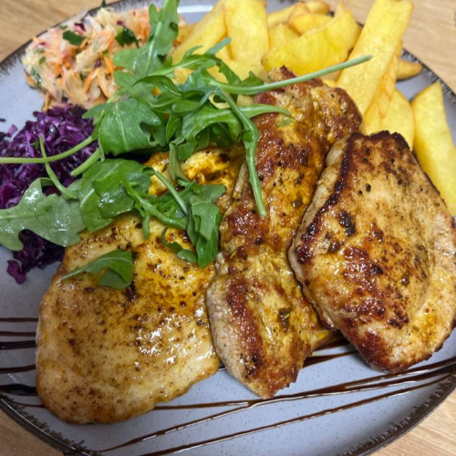 Mix Grill -filet, schab i polędwiczka :trzy mięsa z grilla -270g