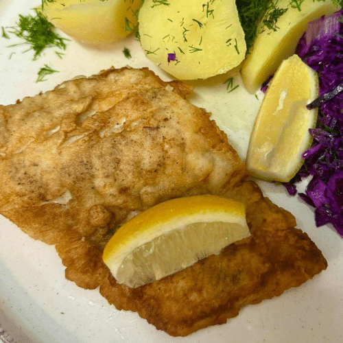 Dorsz smażony  180g