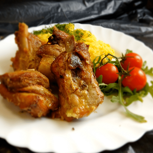 Żeberka w sosie BBQ