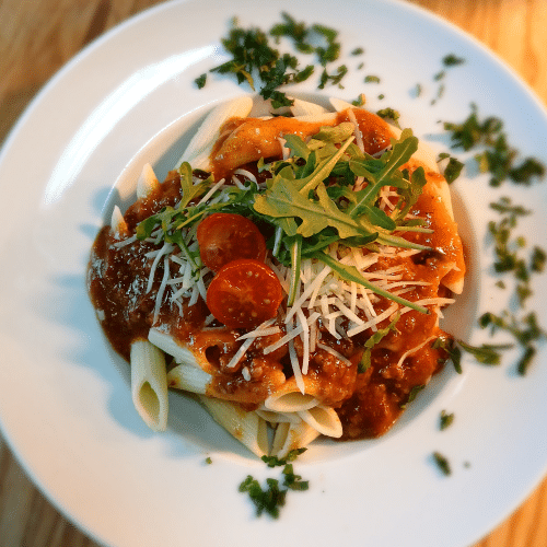 Makaron w sosie Bolognese