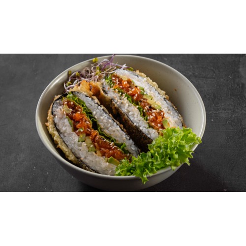 Sushi Burger Tatarra łosoś