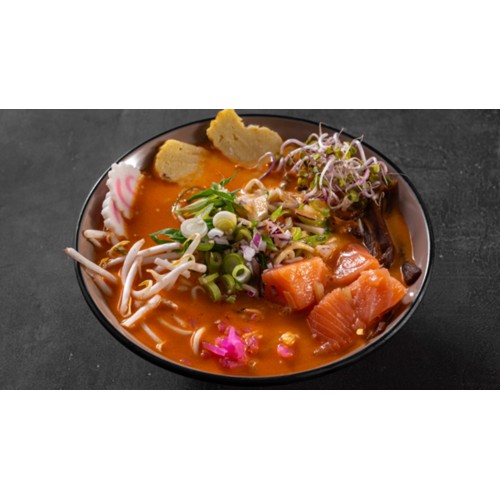 Tantanmen Ramen Sake łosoś