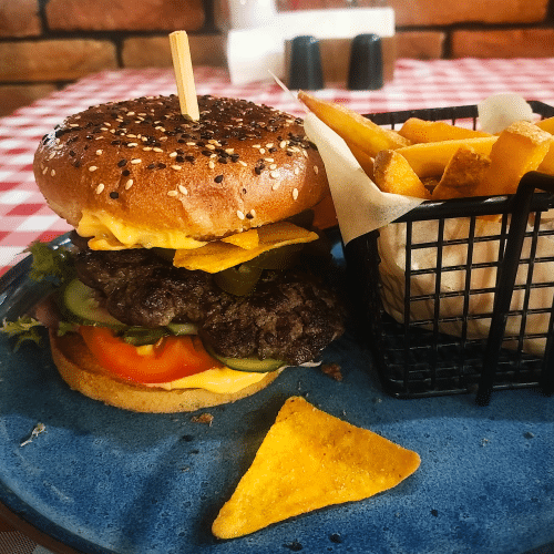 Burger Macho Nacho