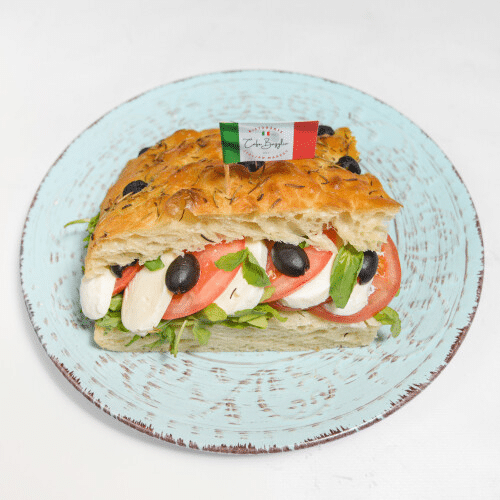 Focaccia con Mozzarella