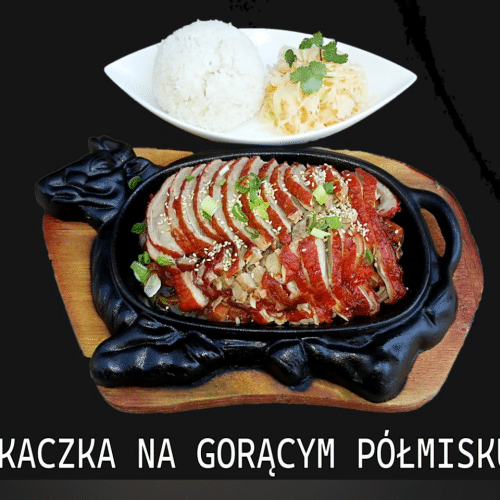 Kaczka na gorącym półmisku