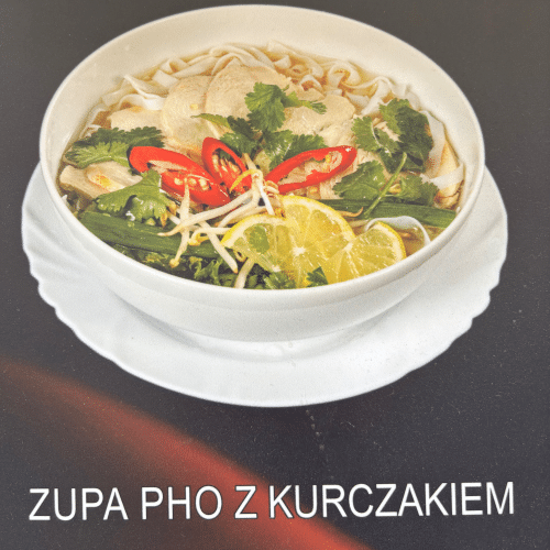 Zupa duża pho z kurczakiem