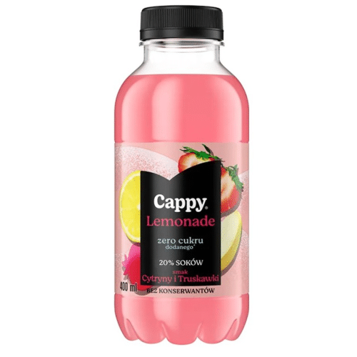 Cappy Lemonade Cytryny i Truskawki