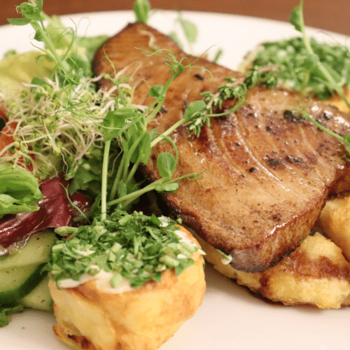 Grillowany stek z tuńczyka