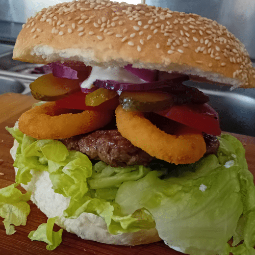 Onion burger