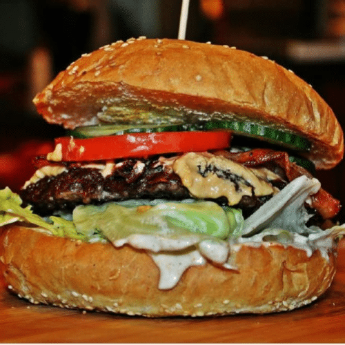 Peanut burger