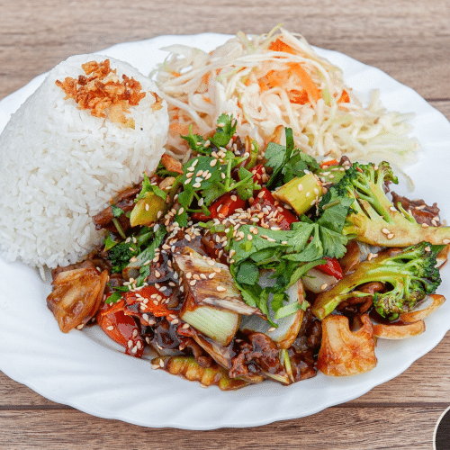 Teriyaki z wołowiną