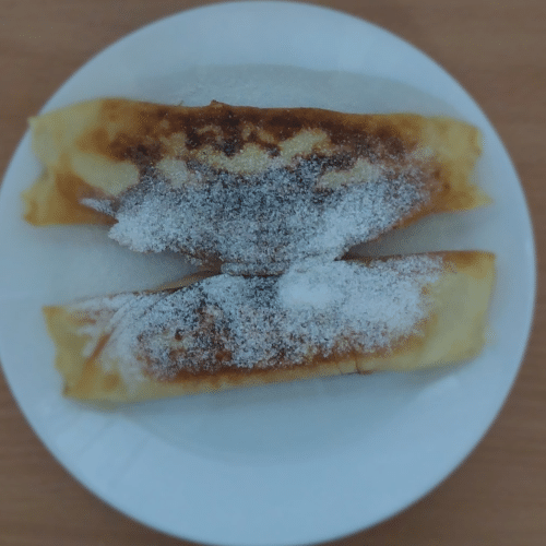 Naleśniki z prażonymi jabłkami 2 szt.