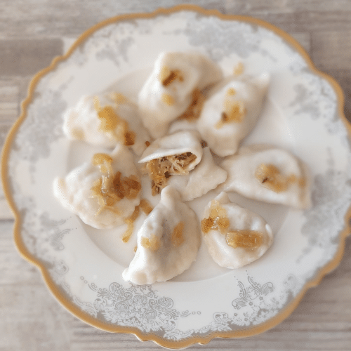 Pierogi z kapustą i grzybami 8 szt.