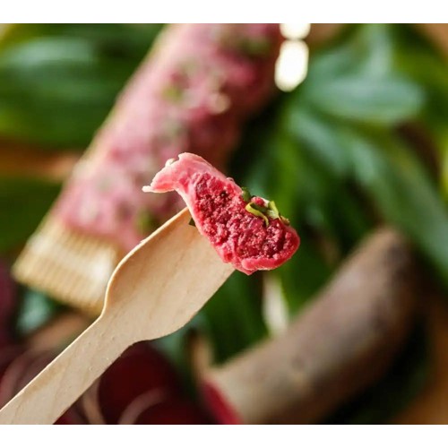 pierogi pieczony burak z kozim serem