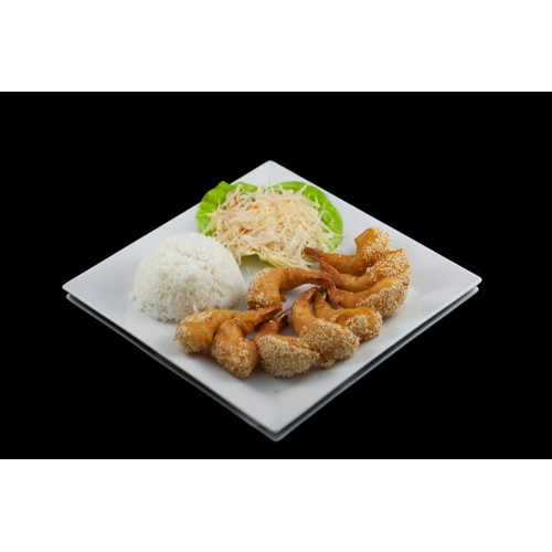 Krewetki chrupiące bez sosu