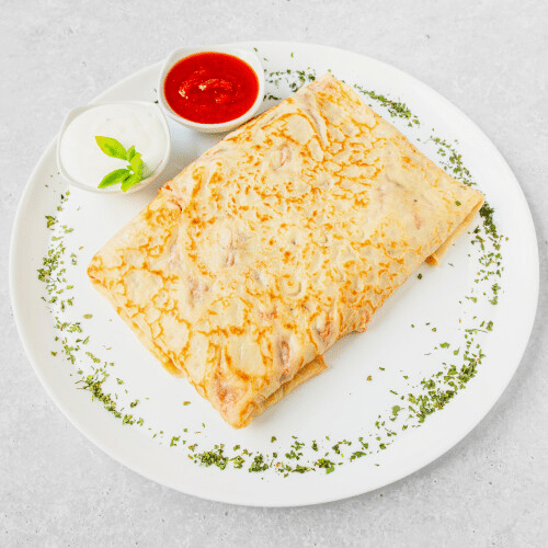 1. Naleśnik z pieczarkami