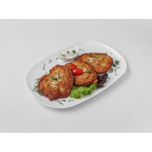 Placki ziemniaczane ze śmietaną 3 szt.